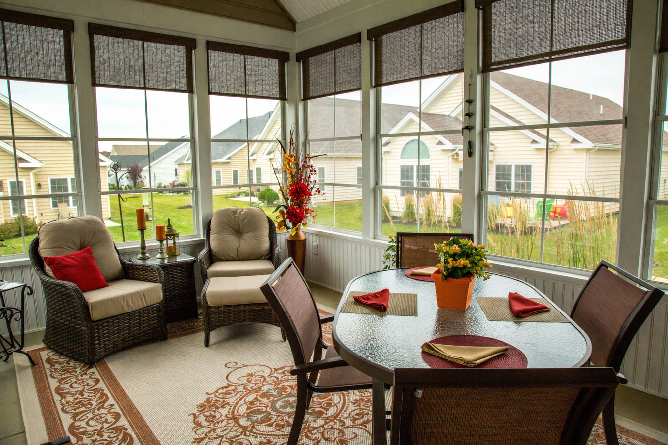 Enclosed patio rooms