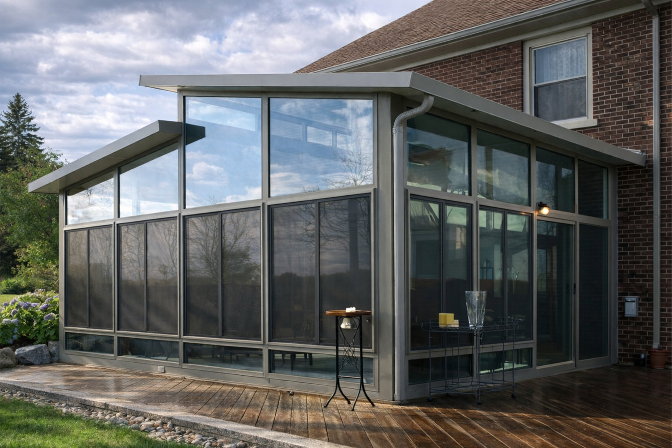 Solarium installation